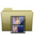 Folder Movie Brown Icon